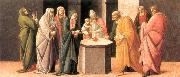 BARTOLOMEO DI GIOVANNI, Predella: Presentation at the Temple  dd